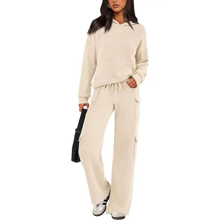 Women's Comfortable Navy Blue Loungewear Set